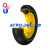 Колесо в сборе 017680.14 400x116/L/63S/MB/G/71.6/5X14.3-114.3/RAL1003 (OTICO)