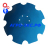 Диск 465х5 бороны (ромашка) 3490471 Lemken Heliodor China/Китай