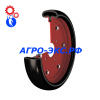 Колесо в сборе 280x65/L/63S/MB/G/4-50-90/RAL3000 (OTICO)
