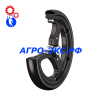 Колесо в сборе 010763.03 340x50/L/43S/PBB/D/17X28/RAL9005 (OTICO)