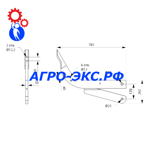 Стойка РЗЗ.09.02.600