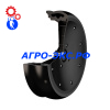 Колесо в сборе 015821.03 400x115/LV/60S/MPB/C2/16.8X44/RAL9005 (OTICO)