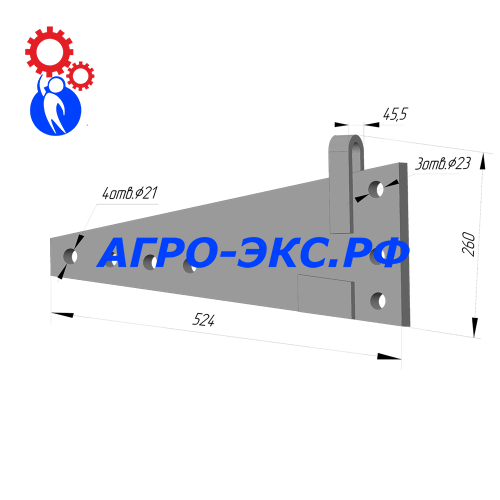 Стойка штампосварная РЗЗ.01.200