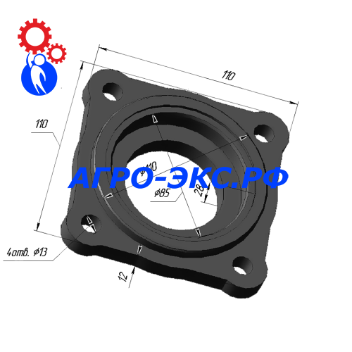 Крышка корпуса подшипника РЗЗ.БДЛ-322